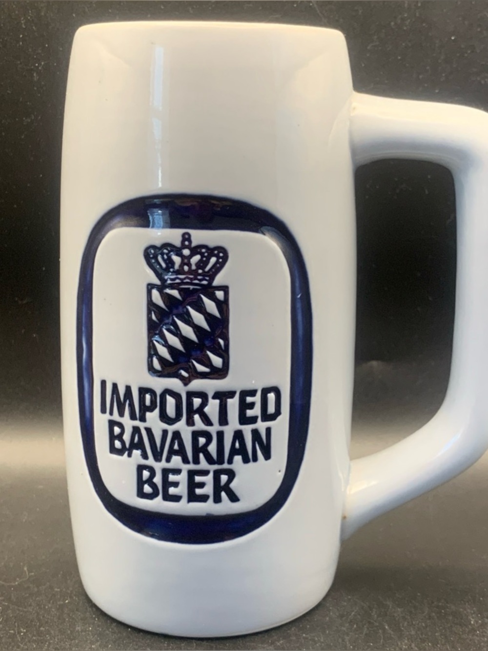 Vintage Imported Bavarian Beer Stoneware Beer Mug Ceramarte Brazil